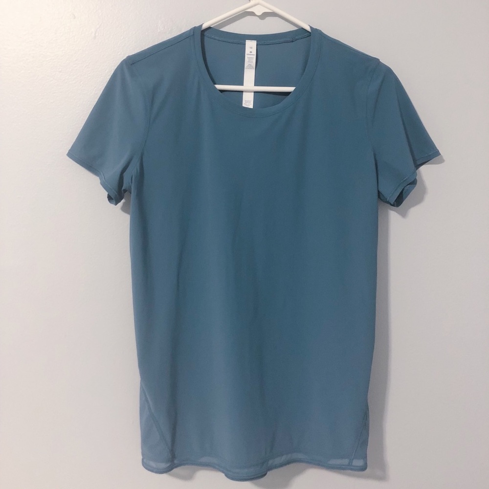 Lululemon Into the Sun Tee Persian Blue
